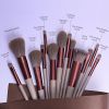 13 PCS/Lot Makeup Brushes Set Eye Shadow Foundation Women Cosmetic Powder Blush Blending Beauty Make Up Tool